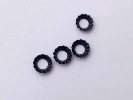 973500453 WASHER,M4 C'SUNK EXT TOOTH LOCK,DIN6975V