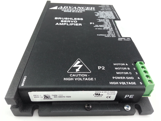 XLC7000 Cutter Parts 128500001 Driver Brushless Servo Amplifier Amc#B25a20p