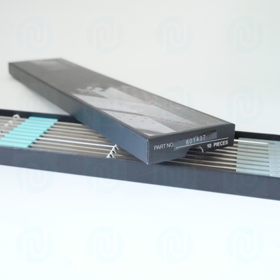 801437  Box of 10 blades 2.4 * 8.5 * 9 cm falls into the category of cutter knife blades.