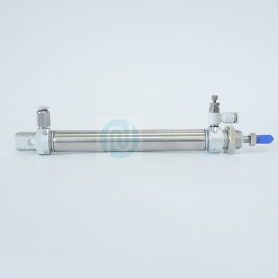 Metal N09.0002S709 Cylinder With Fittings ，TC6 Auto Cutting Machine Parts