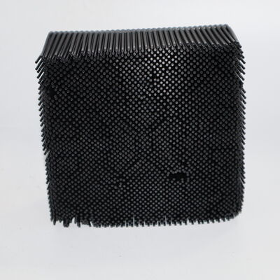 86875001 101.5*101.5*42mm Black Nylon Bristle 4" X 4" Square Foot