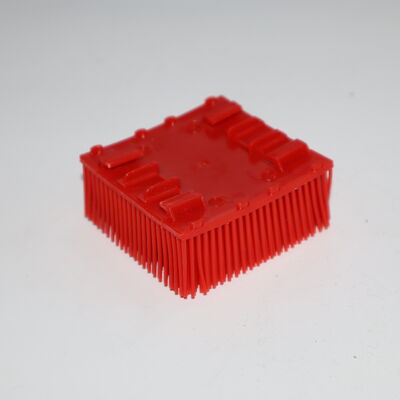 130298 Red Nylon Bristles Block Bristle Brush 50×50×21mm Suitable For Auto Cutter VT2500
